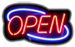 open sign dough brothers